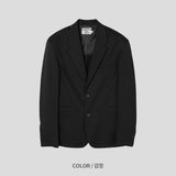 Linen loose-fit jacket 4COLOR