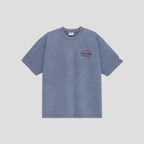 ダメージド エリプス ロゴ Tシャツ