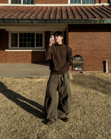 OVRUNE Panel Curved Cotton Pants