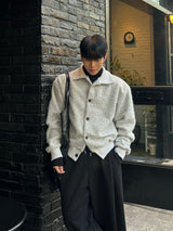 INF High-neck cardigan