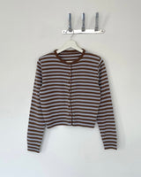 kitsch Round Stripe Cardigan 4C