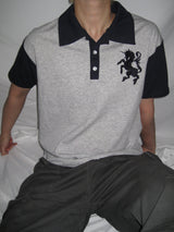 Color-Block Big Pony Standard Polo T-Shirt (3c)