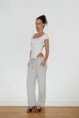 Athletic bodysuit - white