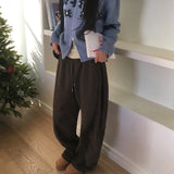Kinf Corduroy Side Pintuck Two-Way Pants