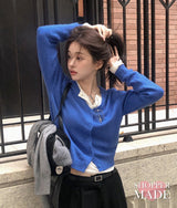 [SHOPPERMADE] Cozy Wool V-neck Knit Cardigan (7color)