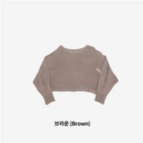 [NONCODE] ONBIA Damage Knitwear