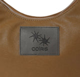 CEDAR SOFT LEATHER HALF-MOON HOBO BAG (3COLOR)