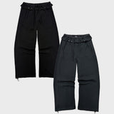 キャロットパンツインブラック