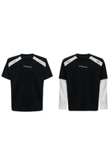 Deconstructed Colorblock Shirt-Tee