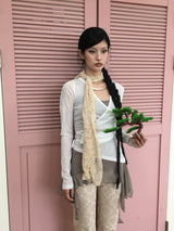 Chiffon frill sleeveless (2color)