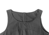 Soi Nylon Balloon Sleeveless Mini One Piece