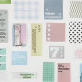 oab clear pack / scrap sticker set