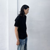 Black Brown Contrast Tee