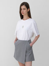 (T-7052)ESSENTIAL LABEL OVERFIT TEE