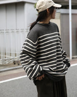MOIN STRIPE KNIT