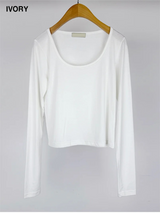 MILD U-NECK LONG SLEEVE (4C)