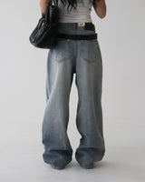 Insider pintuck wide jeans