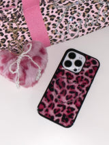 leopard fur heart tok (3 color)