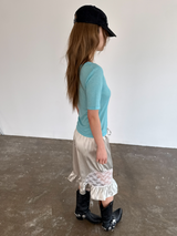 スラッシュスリムTシャツ