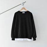 ロゴレイヤードスウェット