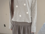 dot raglan tee