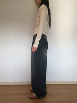 Shirring V-neck cardigan (4 colors)