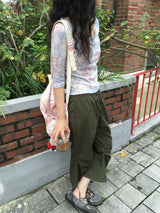 Floral 3/4 Sleeve T