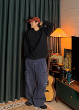 Pig Dying D-Ring Cargo Pants 