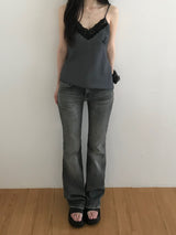Uns Denim Bootcut Pants (one color)