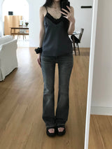 Uns Denim Bootcut Pants (one color)