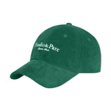 Corduroy Ball Cap_Green