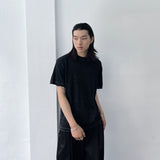 Speckled Reverse Seam Tee