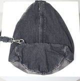 Spider Denim Sling Cross Backpack