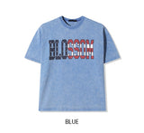 Blossom プリントピグメント半袖Tシャツ