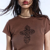 クロス T_BROWN