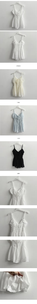 Modding Shirring Ribbon Nash Blouse