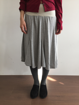 Rosé banding cutout skirt (3color)