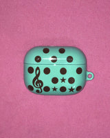[made] Dot treble clef AirPods case (glossy hard)