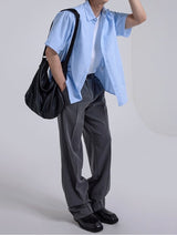 "Tension Semi-Long Slacks "