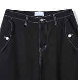 Table Dart Curved Snap Pants