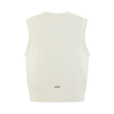 13DE MARZO Rope Knit Logo Vest