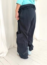 Waist roll-up pants(2c)