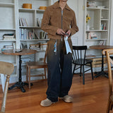 ASCLO Suede Low Derby Shoes
