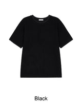 レトン ステッチ マッスル ニット ショートスリーブ Tシャツ