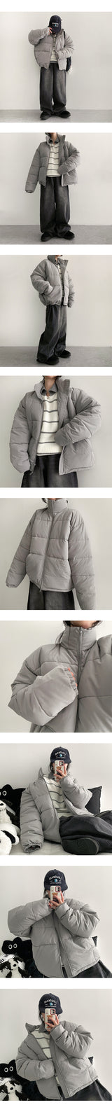 Nef Basic Daily Boxy Padded Jumper