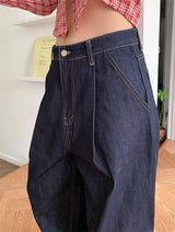 PINTUCK RAW JEANS (2C)