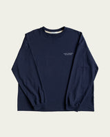 a traveler's tee, navy