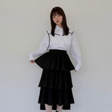 unique frill skirt