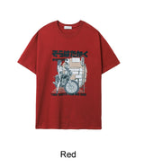 ハディンバイクグラフィック半袖Tシャツ