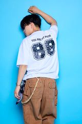 オクトパスフットボールTシャツ（ブラック）